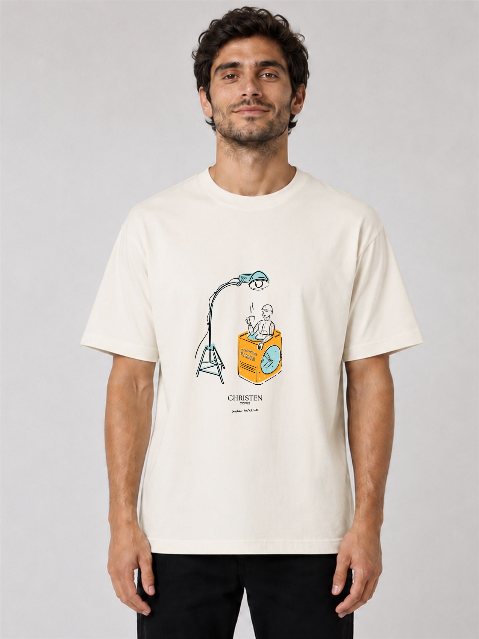 Remera Canale crudo