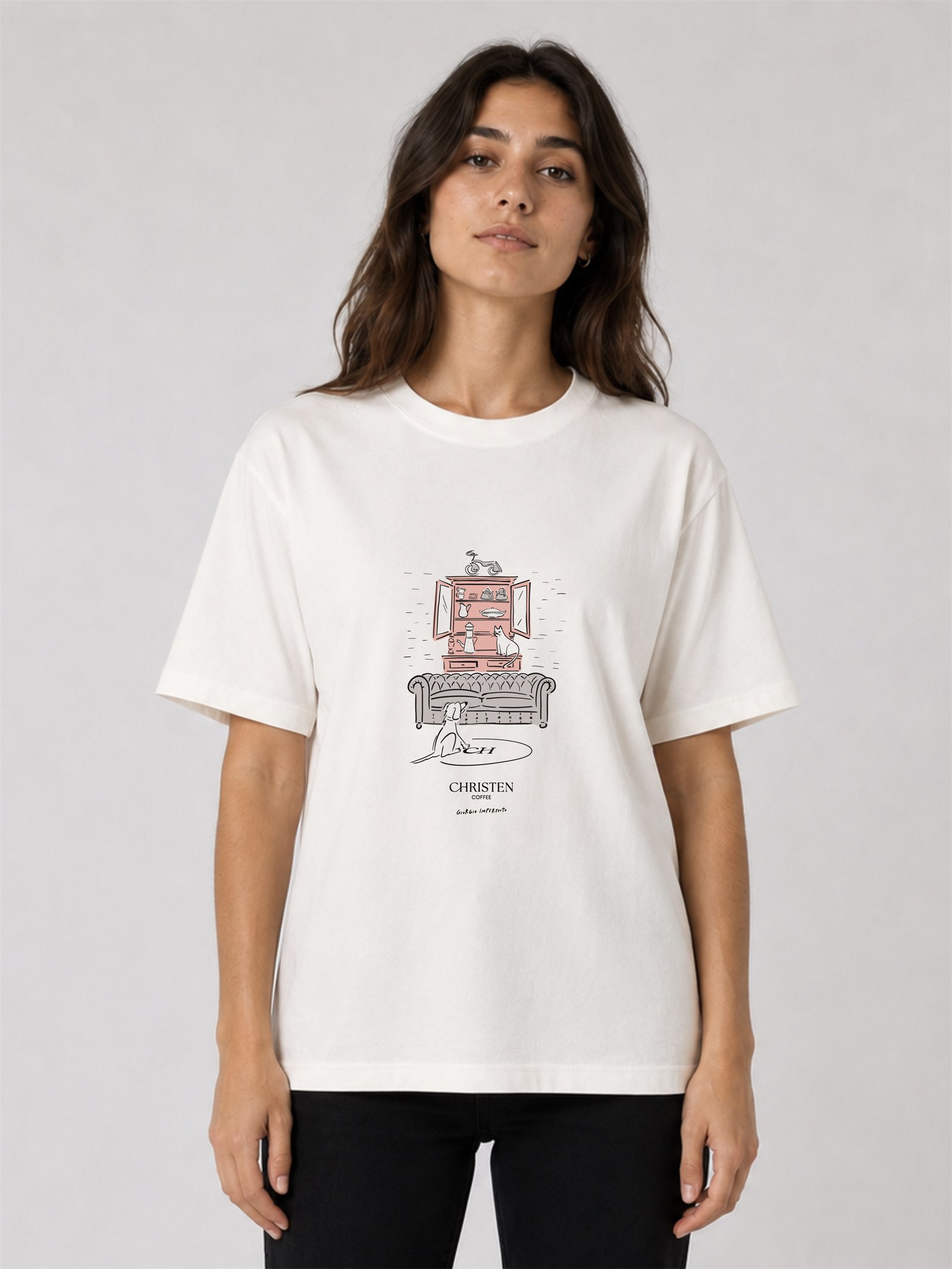 Remera Chester crudo